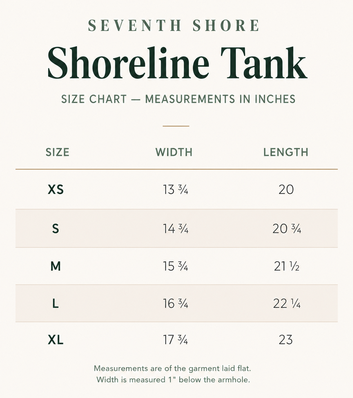 Shoreline Tank
