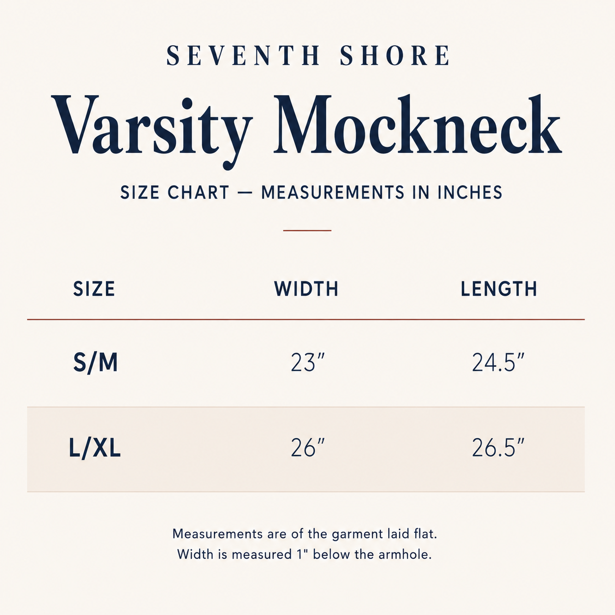 Varsity Mockneck