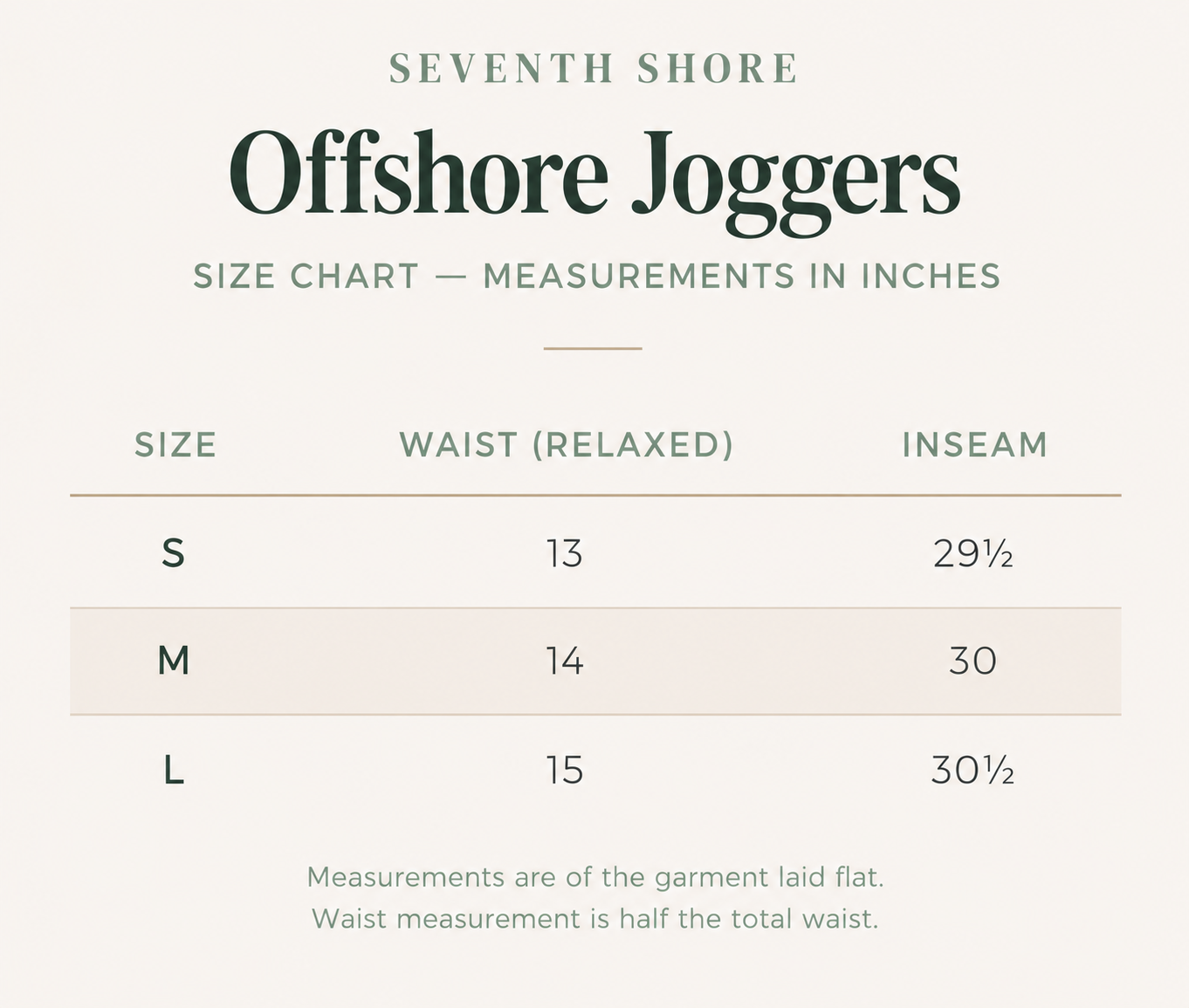 Offshore Joggers