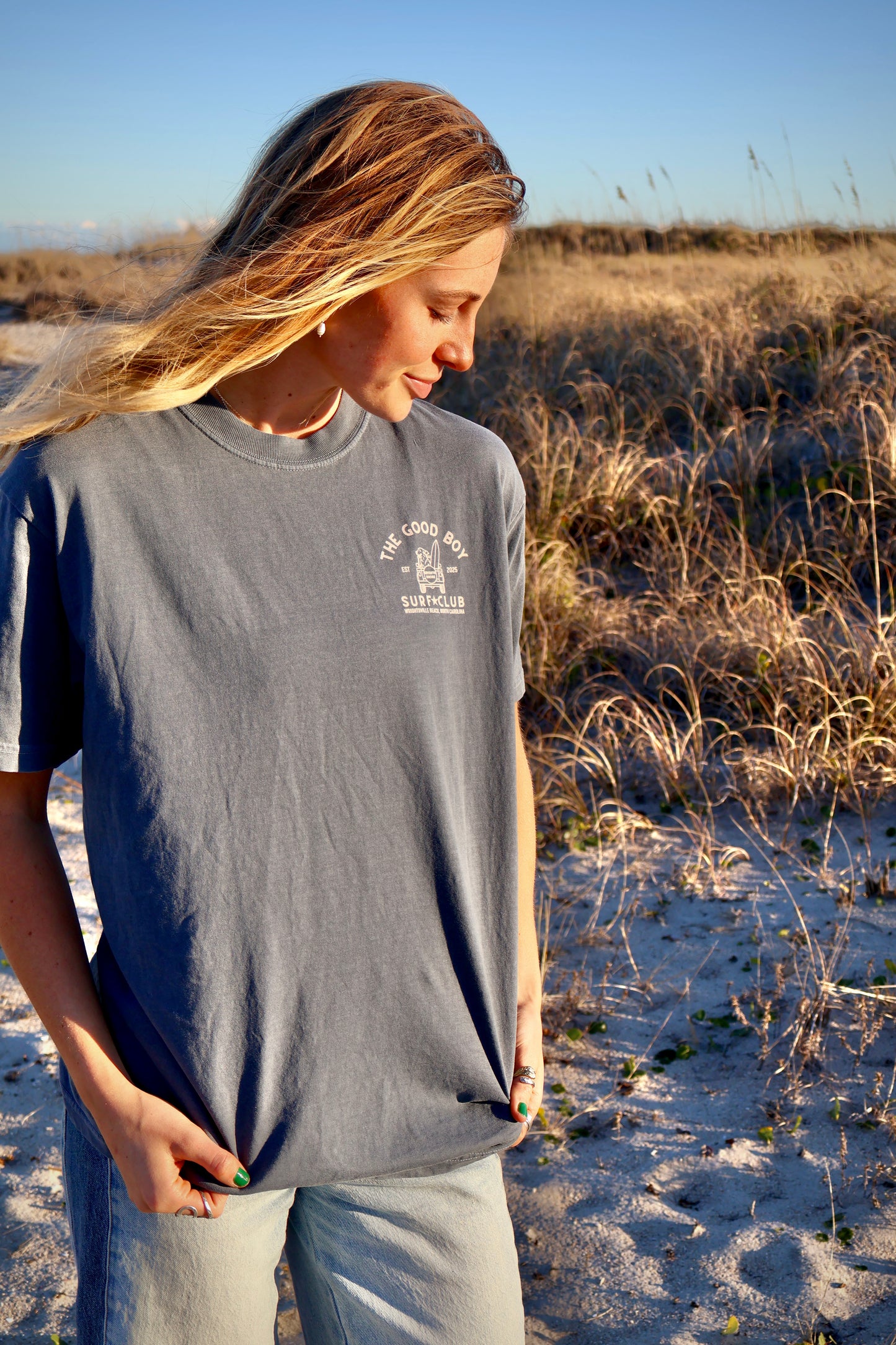 Good Boy Tee - Denim