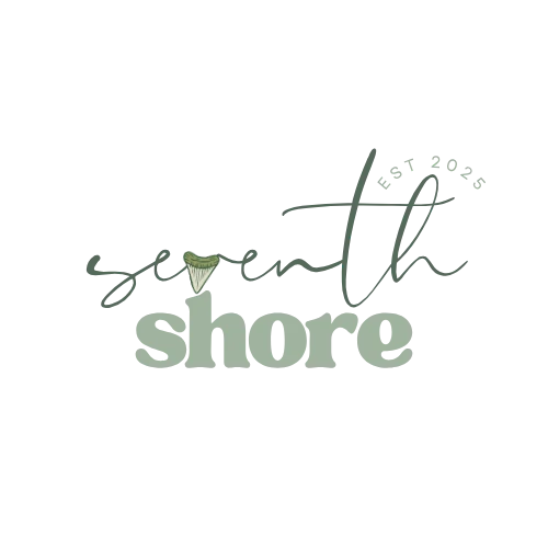 Seventh Shore Logo for beach clothing line
