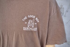 Good Boy Tee in Espresso