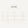 Shoreline Tank Seventh Shore Tops Size Chart